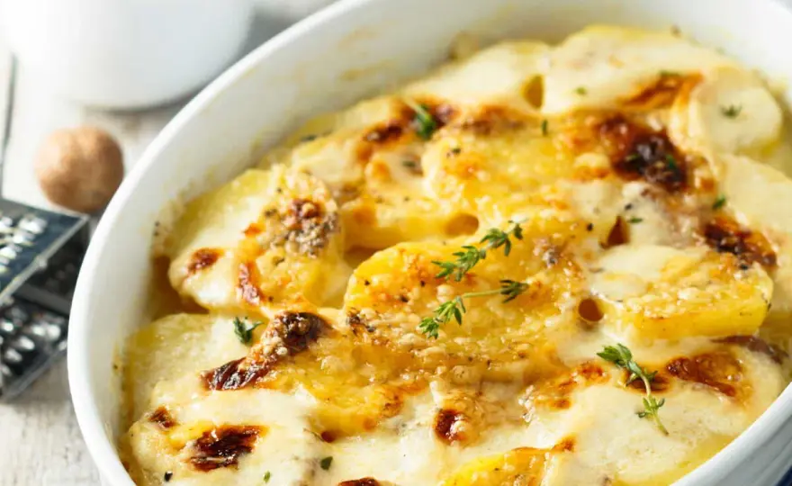 Gratin Dauphinois - Cuisson parfaite à la chaleur tournante