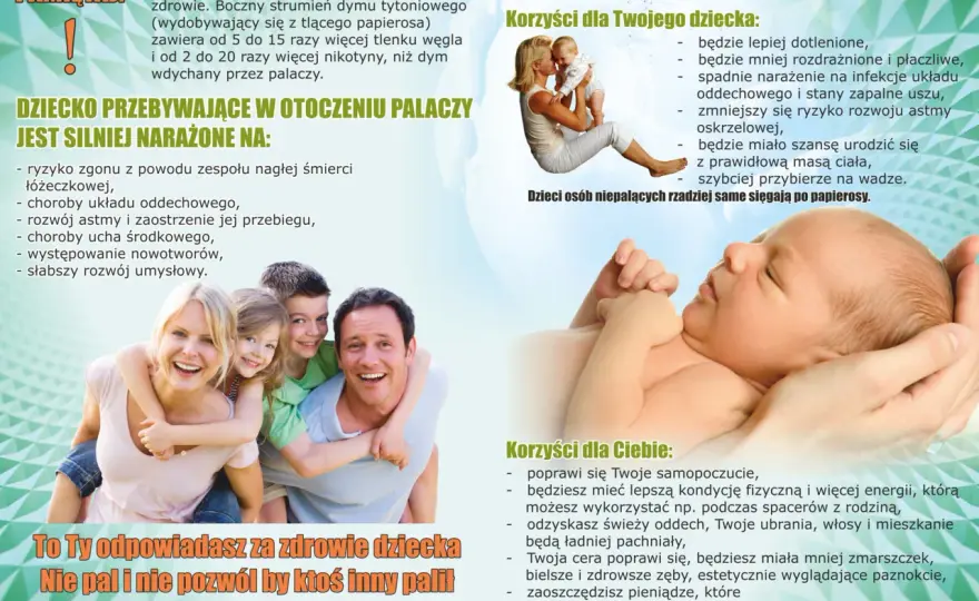 Palenie w ciąży - Jak szybko odciąć dziecko od dymu?