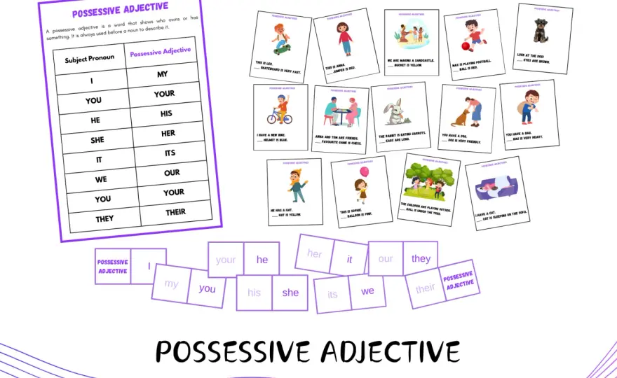 Possessive adjectives - Jak uniknąć błędów i brzmieć naturalnie?