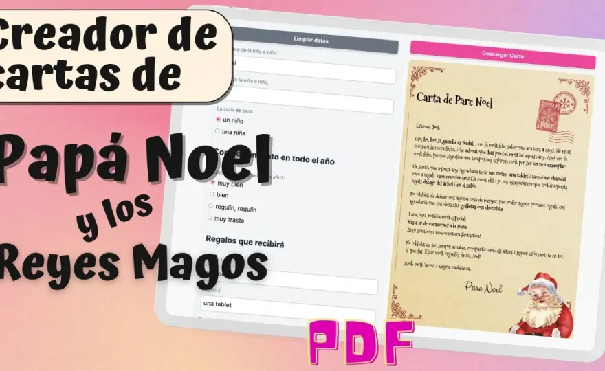 Carta a Papá Noel - La guía que crea magia en familia