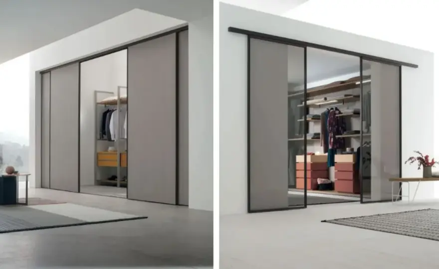 Porte per cabina armadio in cartongesso - scegli la soluzione giusta