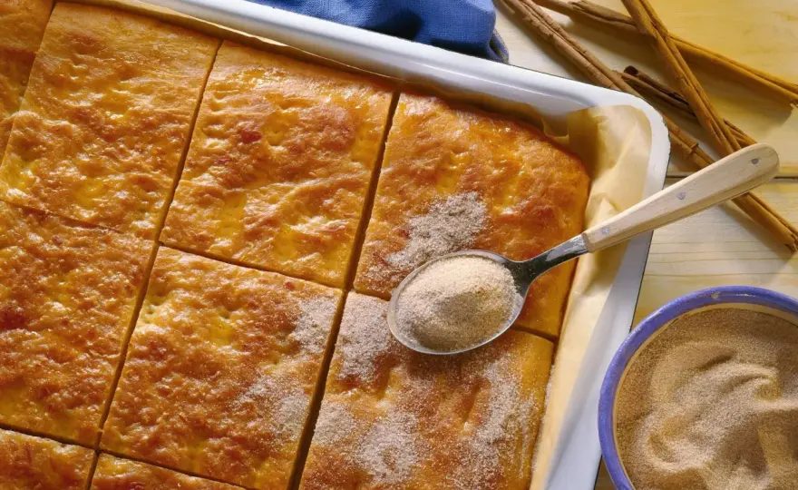 Kartoffelkuchen vom Blech - Mein Rezept für den Klassiker