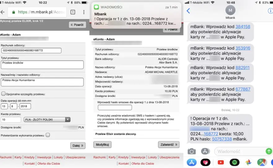 mBank: Jak wyłączyć powiadomienia SMS i przestać płacić?