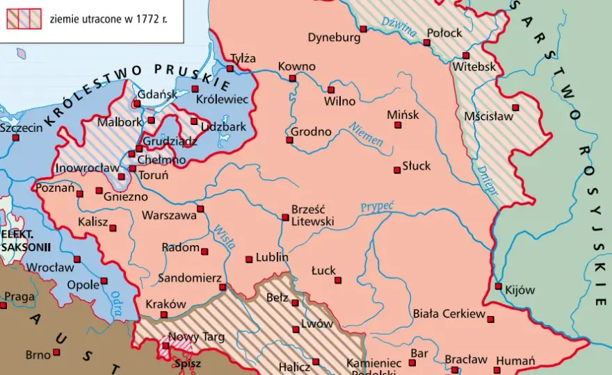 W którym roku był 1 rozbiór Polski i dlaczego to ważne dla historii?