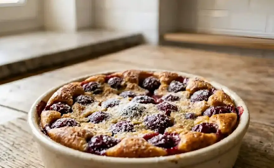 Clafoutis aux cerises - réussir un moelleux parfait