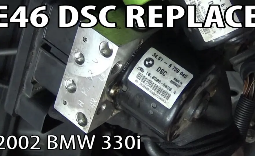 Gdzie jest czujnik DSC w BMW E46? Odkryj jego lokalizację i problemy
