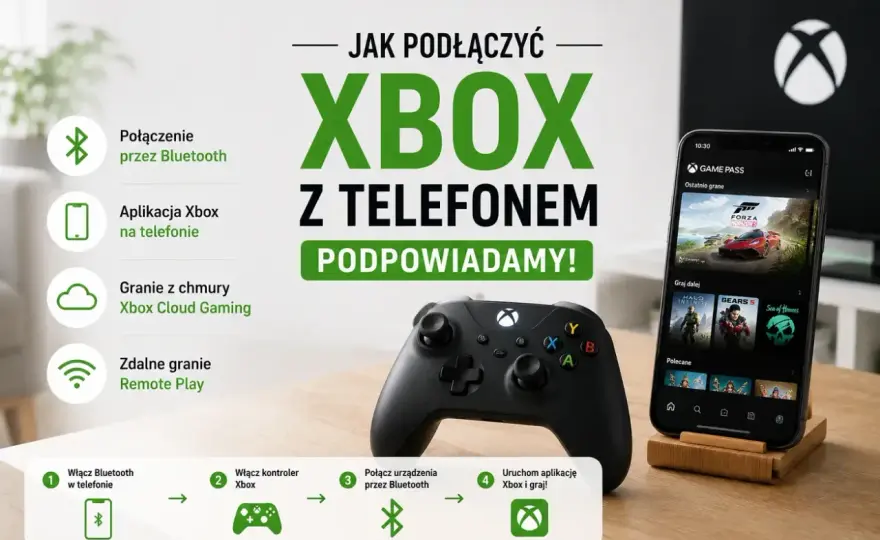 Jak podłączyć pada Xbox One – PC, konsola, telefon?