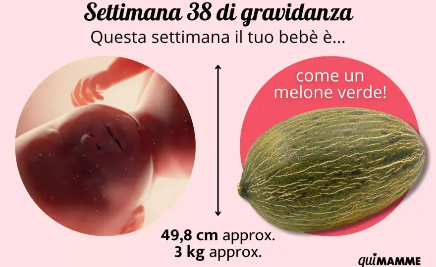 38 settimane di gravidanza, cosa succede e quando andare in ospedale?
