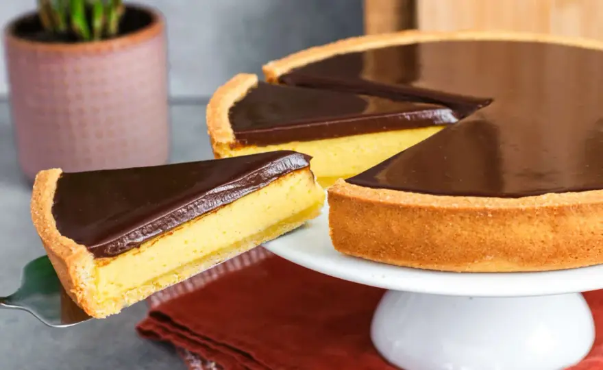 Torta Susanna di Parma, la ricetta con ricotta e ganache