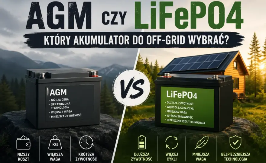 Akumulator do łodzi - Jaki wybrać? AGM czy LiFePO4?