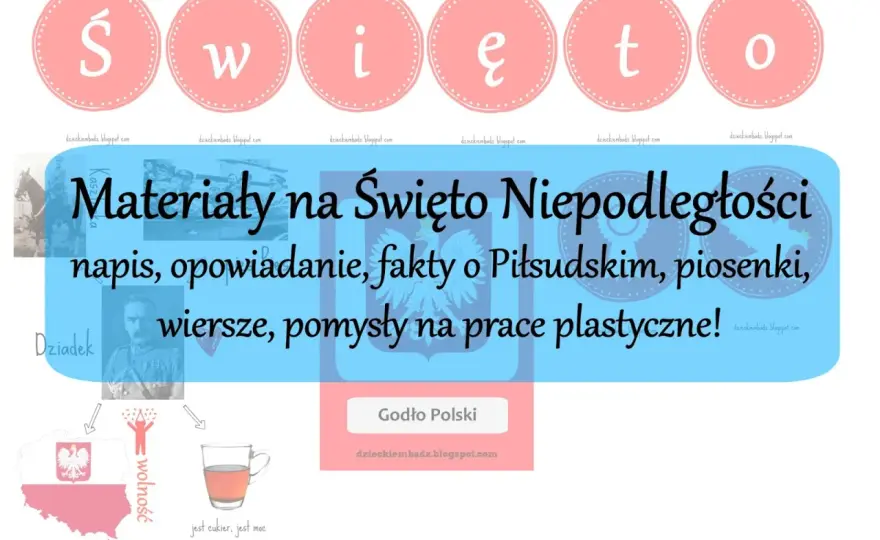 Karty pracy na 11 listopada do druku - Darmowe materiały dla dzieci