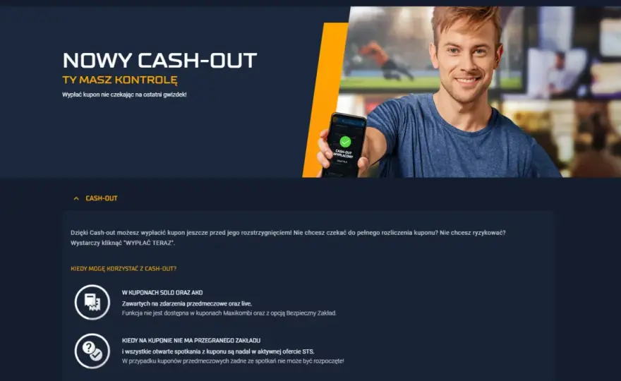 Cashout w zakładach bukmacherskich - kiedy zamknąć kupon?