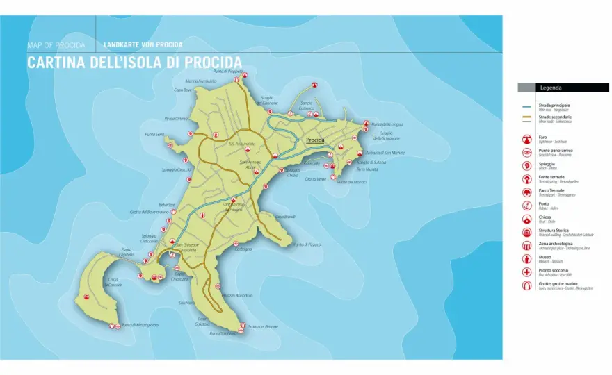 Procida Italy Map - How to Plan the Island in the Right Order