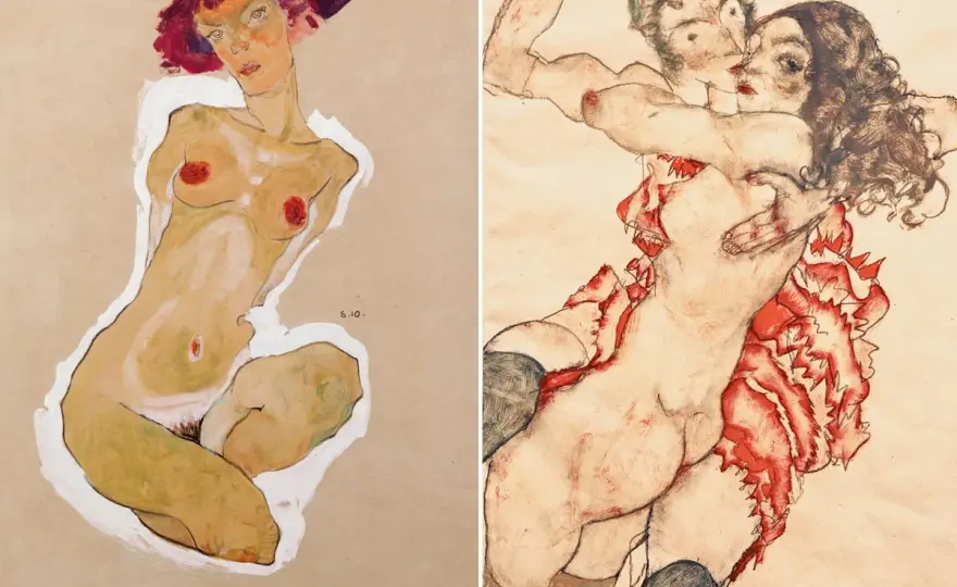 Egon Schiele Nudes - Beyond Provocation & Psychology