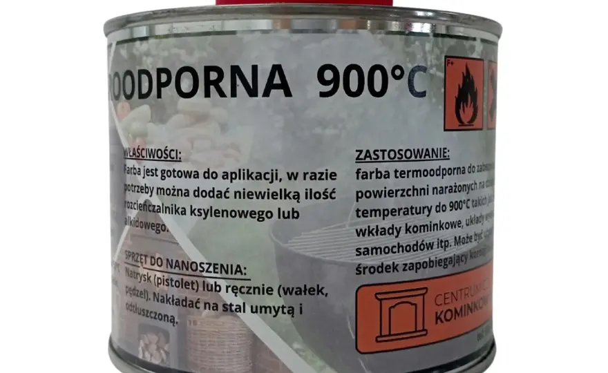 Farba do kominków - wybór i zastosowanie odpornych powłok