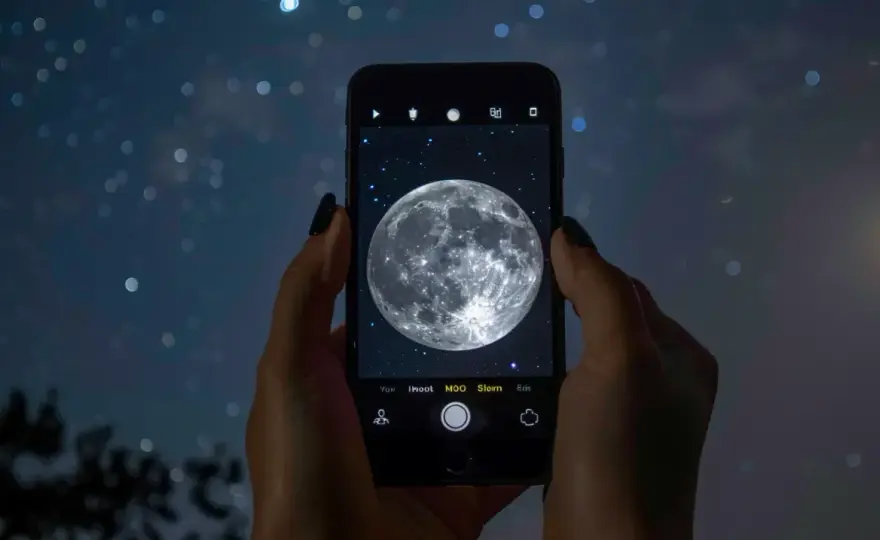 Jak zrobić zdjęcie księżyca telefonem Samsung, unikaj błędów i zyskaj jakość