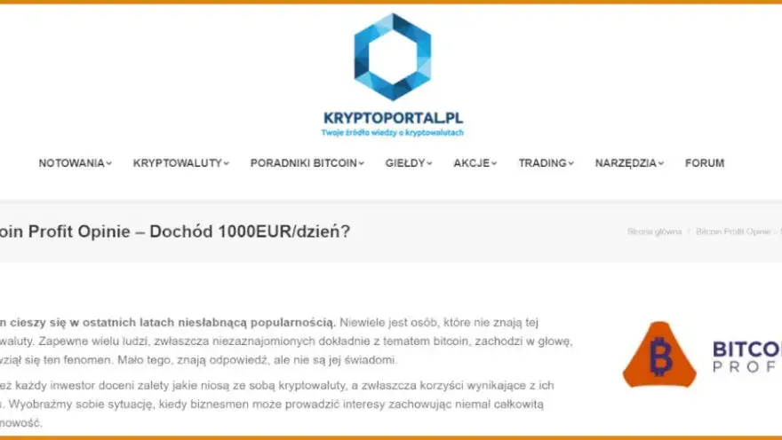 Bitcoin Profit: Co to jest i dlaczego budzi kontrowersje?