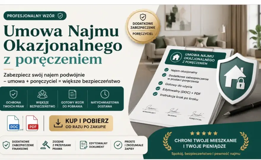Umowa najmu krótkoterminowego - co wpisać, by uniknąć sporów