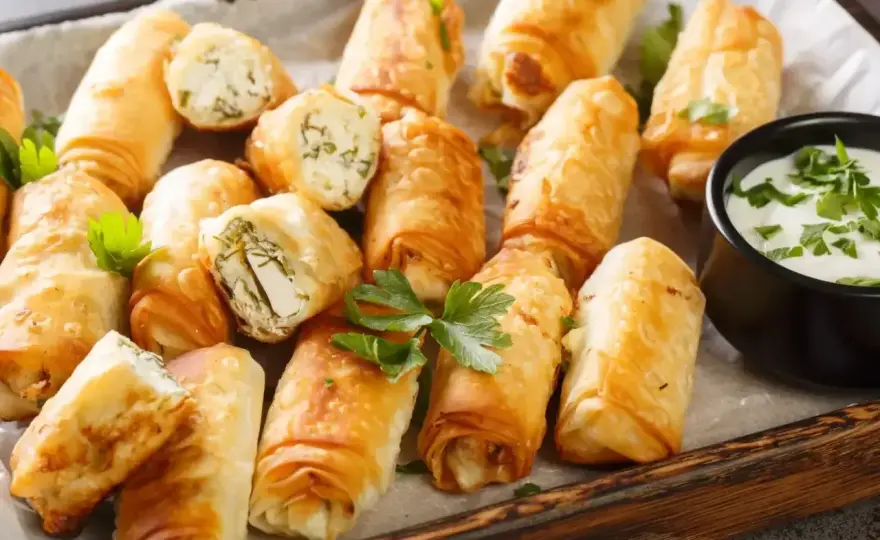Ciasto filo - chrupiące przekąski. Przepisy i triki!