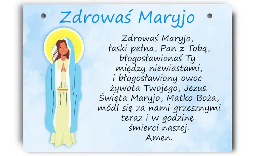 Trzy Zdrowaś Maryjo - Jak modlić się świadomie i z intencją?