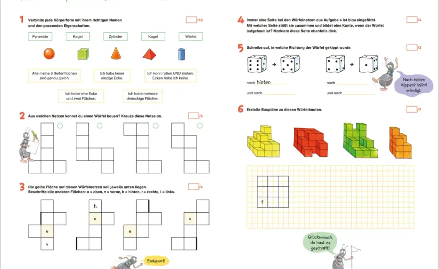 Mathe-Test 3. Klasse zum Ausdrucken - So erkennst du Lernstände