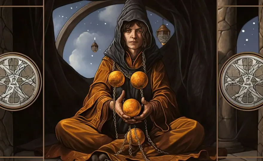 4 monet tarot - co oznacza w miłości, pracy i finansach