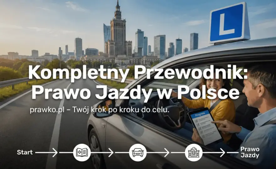 Prawo jazdy krok po kroku: przewodnik 2026 (wymagania, koszty)