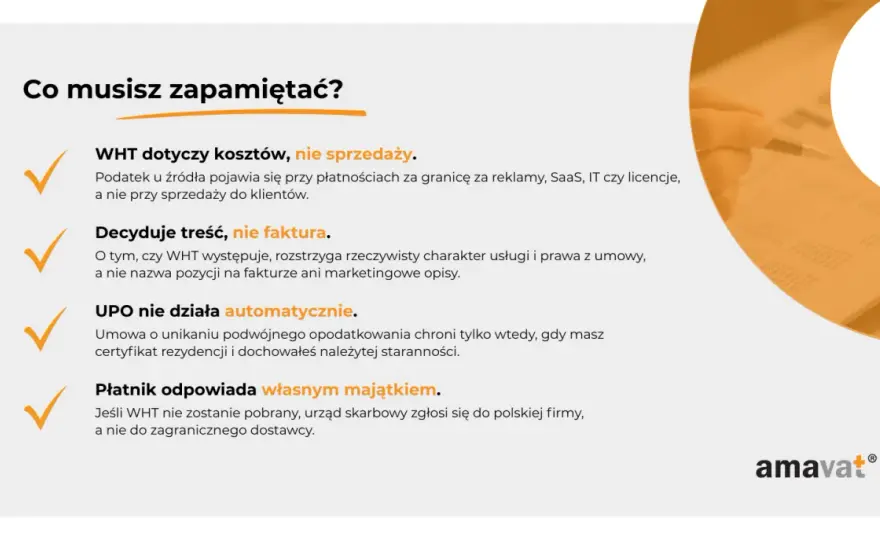 Podatek u źródła przy zagranicznych płatnościach - jak go rozliczyć