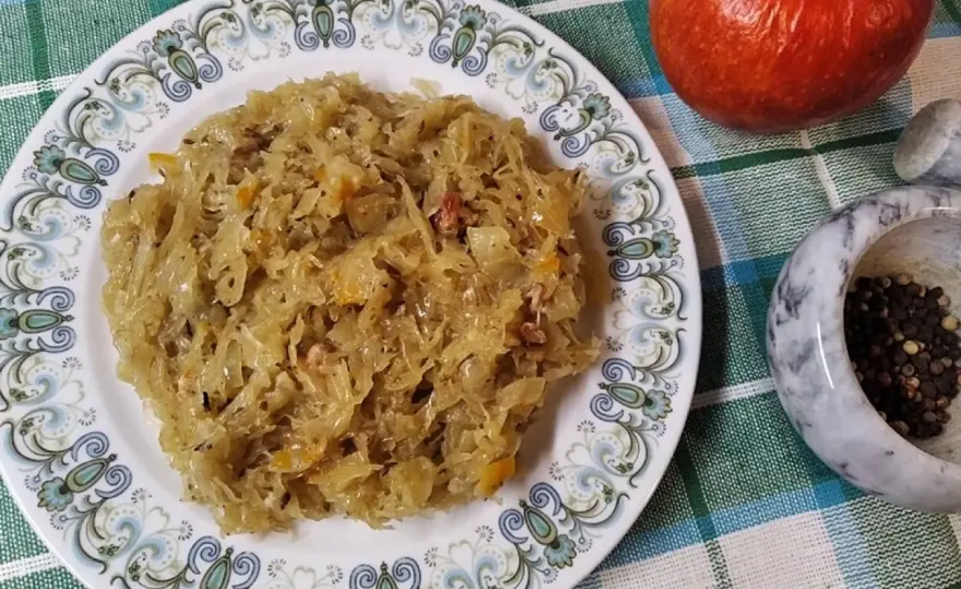 Kapusta kiszona gotowana - miękka i aromatyczna bez papki!