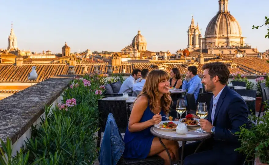 Cena panoramica a Roma - Dove vista e gusto si incontrano