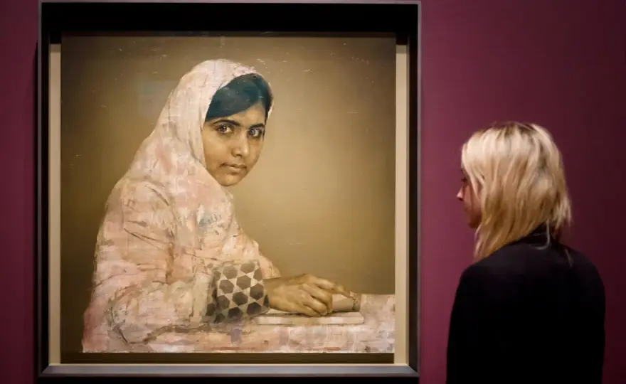 Malala Yousafzai Portrait - Beyond the Likeness
