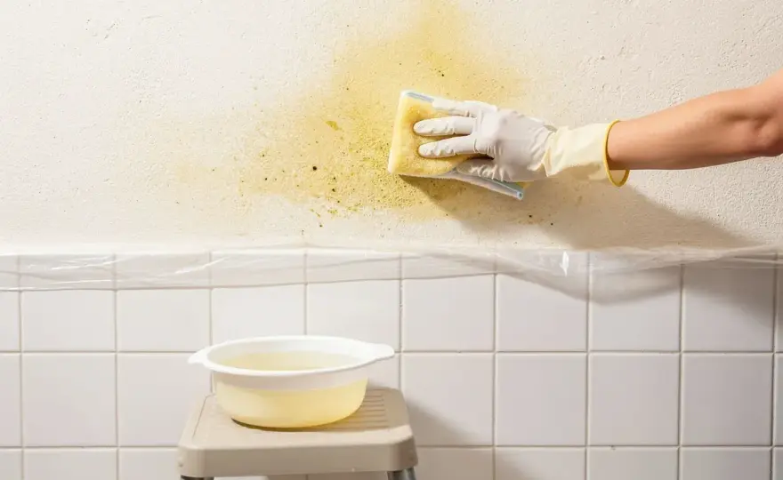 Macchie gialle sul cartongesso - come capire la causa e rimediare