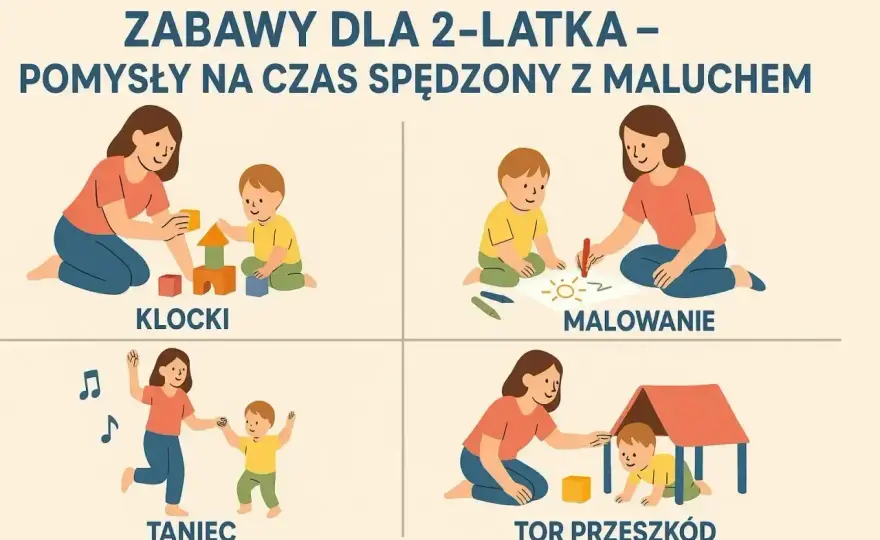 Co powinien umieć 2-latek? Mowa, ruch i samodzielność