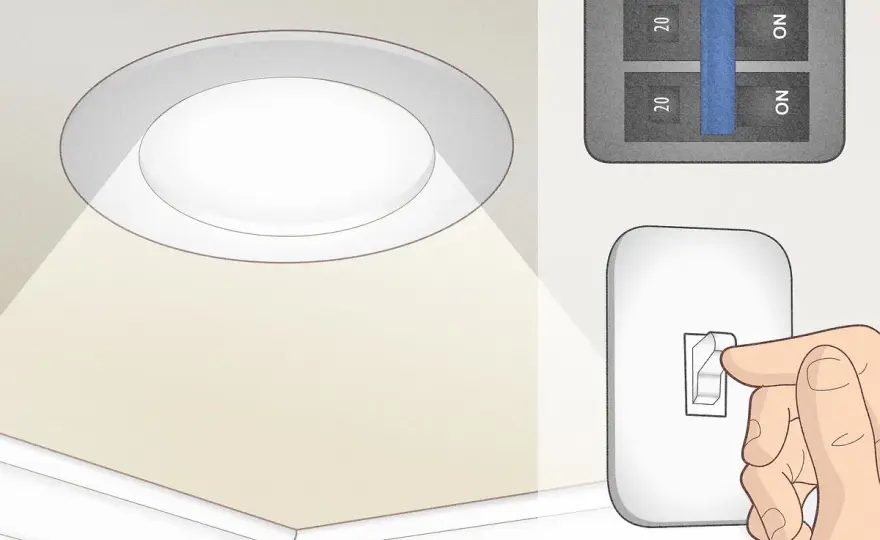 Wymiana żarówki LED w suficie - Poradnik krok po kroku