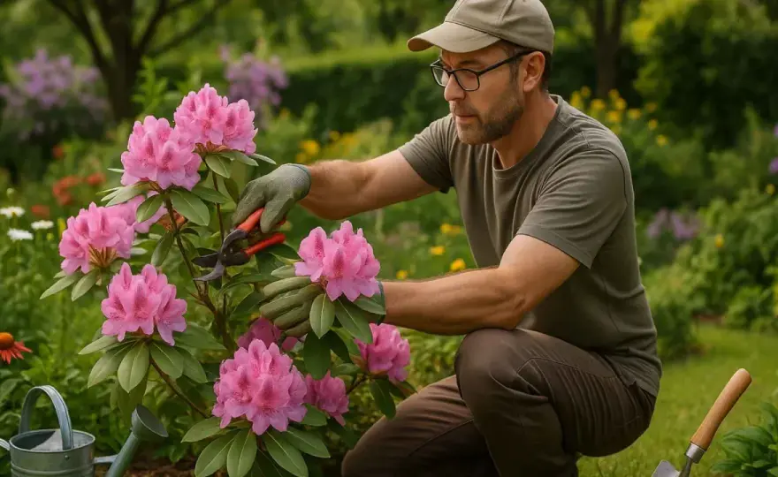 Cięcie odmładzające rododendronów - kiedy warto sięgnąć po sekator