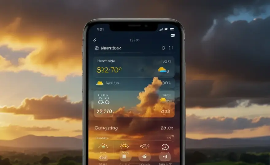 W 3 krokach ustawisz pogodę na ekranie telefonu. To bardzo proste!