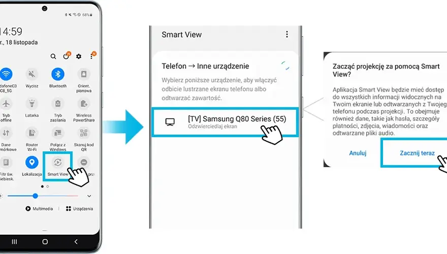 Jak udostępnić ekran z telefonu na telewizor bez problemów i komplikacji