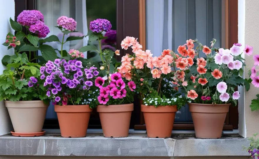 Fioletowe kwiaty na balkon: 5 gatunków i ich pielęgnacja