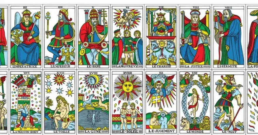 Tarot marsylski - jak czytać karty bez zgadywania