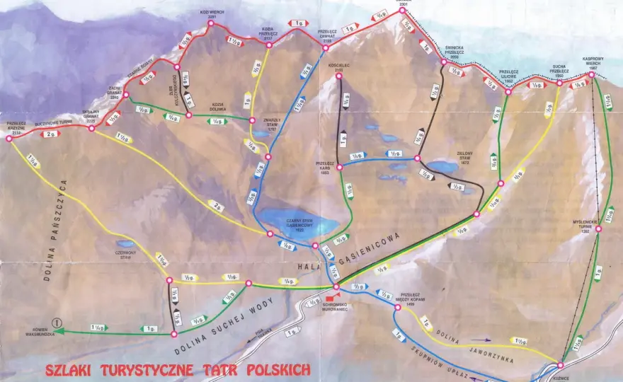 Szlak turystyczny w Tatrach Wysokich - jak wybrać trasę