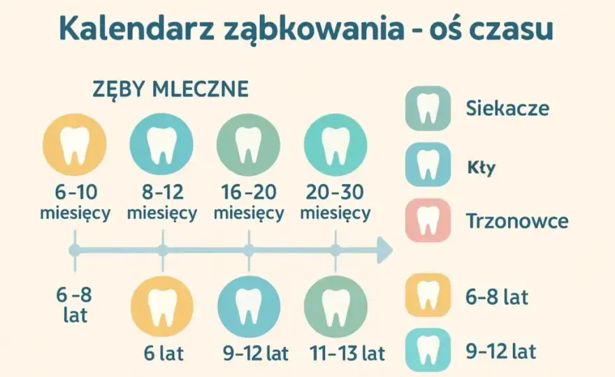 Ile zębów ma dziecko? Od mleczaków po stałe uzębienie przewodnik