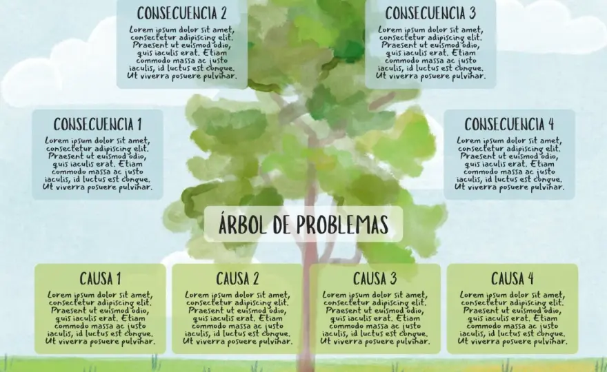 Plantilla de árbol para imprimir - Guía definitiva para usarla