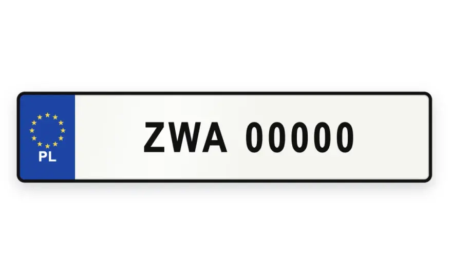 ZWA na tablicy rejestracyjnej - co mówi ten kod?