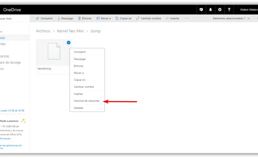 Restaurar versiones anteriores: Guía para Drive, OneDrive y Dropbox