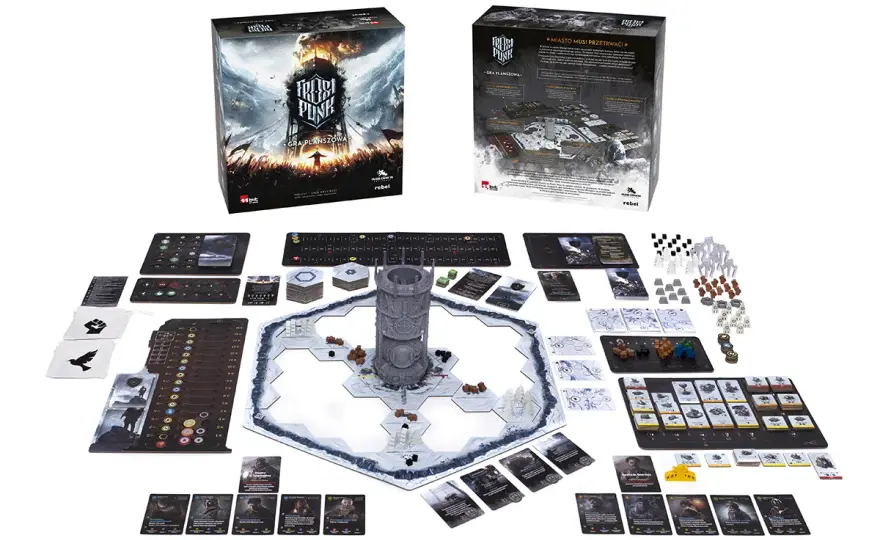 Frostpunk gra planszowa - Czy przetrwasz w mroźnym świecie?