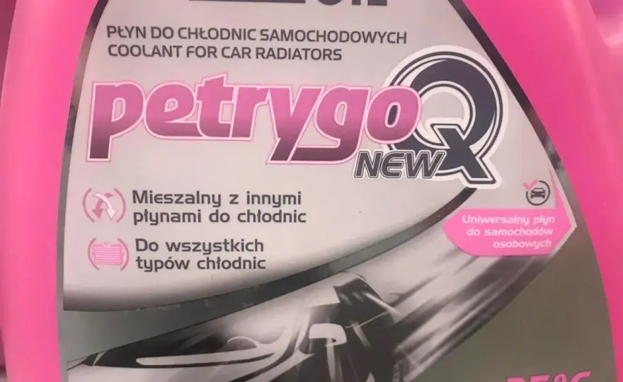 Petrygo - Dobór płynu chłodniczego. Nie tylko kolor!