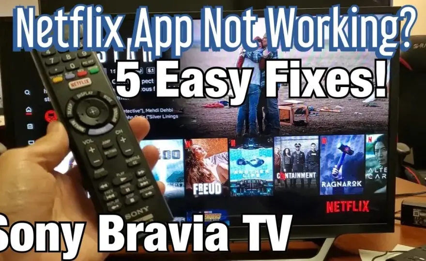Jak zaktualizować Netflix na telewizorze Sony i uniknąć problemów z aplikacją