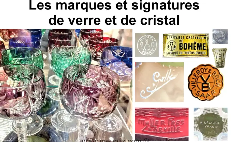 Signature Gallé - Comment dater et authentifier vos verres ?