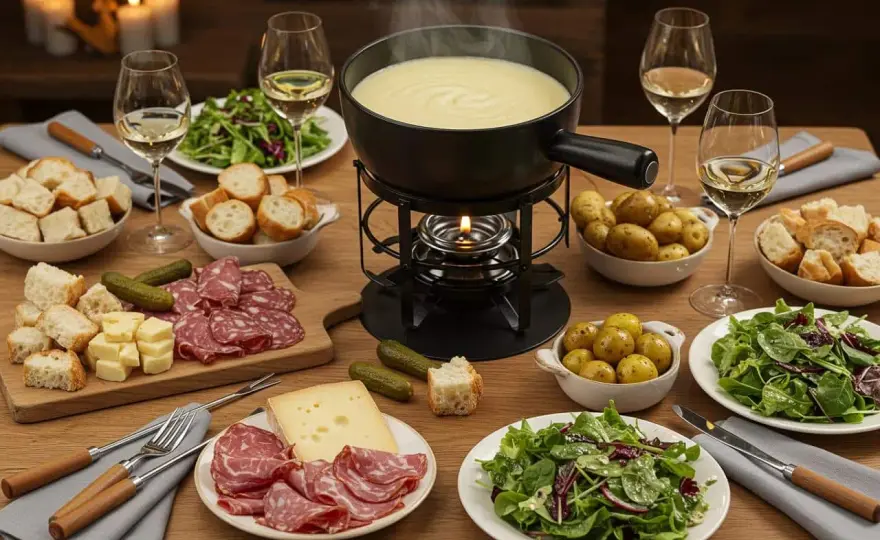 Accompagnements fondue - L'équilibre parfait pour un repas réussi