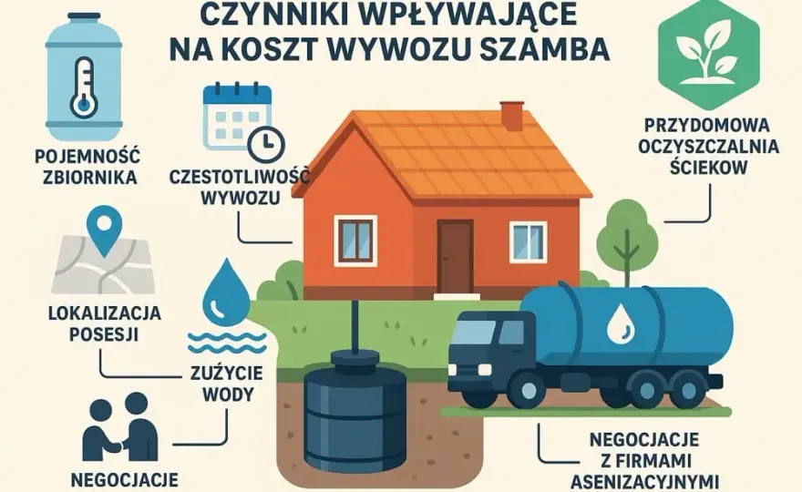 Ile kosztuje wywóz szamba? Sprawdź zaskakująco niskie ceny transportu
